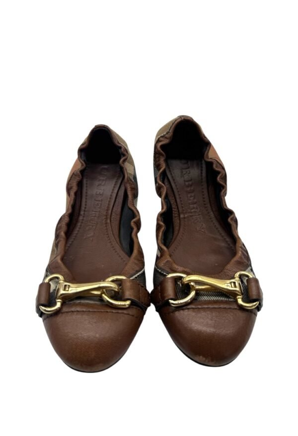 BURBERRY - BALLERINA FLATS CHECK HOUSE - Image 7